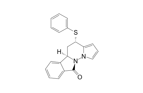 TRANS-6,10B,11,12-TETRAHYDRO-12-PHENYLTHIOPYRROLO-[1',2':2,3]-PYRIDAZINO-[6,1-A]-ISOINDOL-6-ONE