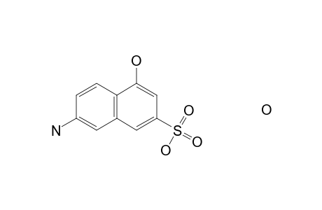7-Amino-4-hydroxy-2-naphthalenesulfonic acid monohydrate