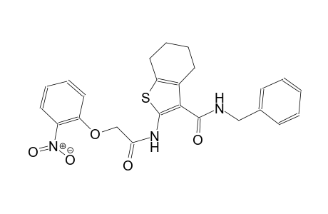 benzo[b]thiophene-3-carboxamide, 4,5,6,7-tetrahydro-2-[[(2-nitrophenoxy)acetyl]amino]-N-(phenylmethyl)-