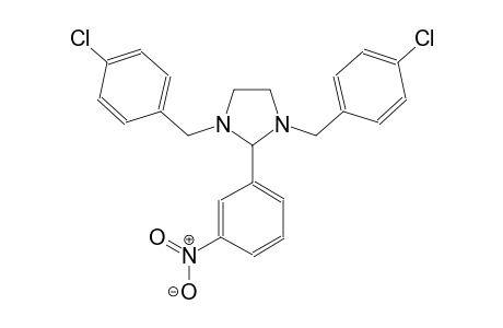 imidazolidine, 1,3-bis[(4-chlorophenyl)methyl]-2-(3-nitrophenyl)-