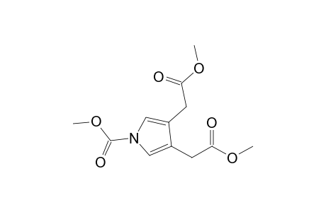 Dimethyl 1-(methoxycarbonyl)pyrrole-3,4-diacetate