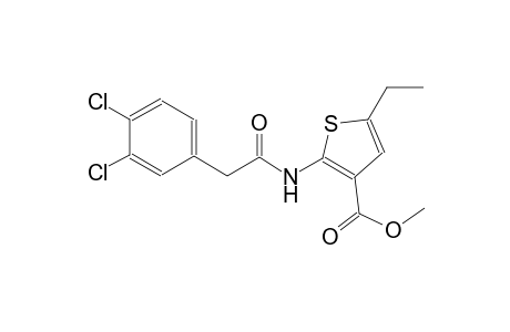 methyl 2-{[(3,4-dichlorophenyl)acetyl]amino}-5-ethyl-3-thiophenecarboxylate