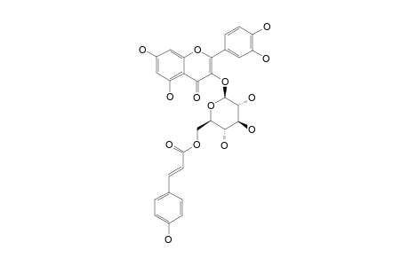 QUERCETIN-3-O-[6''-O-(E)-PARA-COUMAROYL]-BETA-D-GLUCOPYRANOSIDE
