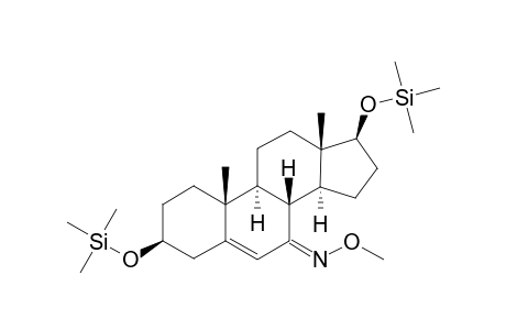 Bistrimethylsilyl 3.beta.,17.beta.-dihydroxy-androst-5-ene-7-one methoxime