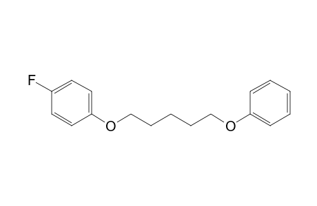 Benzene, 1-fluoro-4-[(5-phenoxypentyl)oxy]-