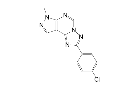 2-(4-chlorophenyl)-7-methyl-7H-pyrazolo[4,3-e][1,2,4]triazolo[1,5-c]pyrimidine