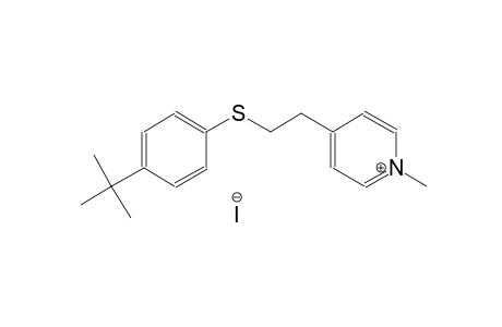 4-{2-[(4-tert-butylphenyl)sulfanyl]ethyl}-1-methylpyridinium iodide