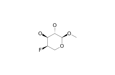 Methyl-4-deoxy-4-fluoro.beta.-L-arabinopyranosid