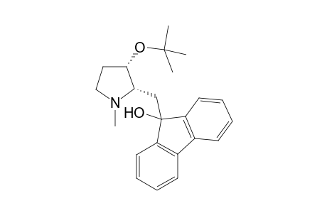 (2S,3S)-N-Methyl-2[9-(9-hydroxyfluorenyl)methyl]-3-tert-butyloxypyrrolidine