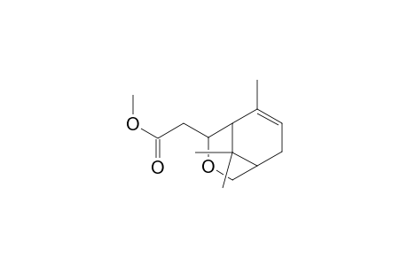3-Oxabicyclo[3.3.1]non-7-ene-2-acetic acid, 8,9,9-trimethyl-, methyl ester, endo-(.+-.)-