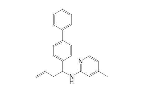 N-(3-Methyl-2-pyridyl)-N-[1-(4-biphenylyl)-3-butenyl]amine