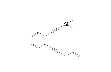 Trimethyl((2-(pent-4-en-1-ynyl)phenyl)ethynyl)silane