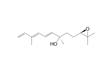 (7R*,10R*,3E,5E)-and-(7R*,10S*,3E,5E)-10,11-Epoxy-3,7,11-trimethyldodeca-1,3,5-trien-7-ol