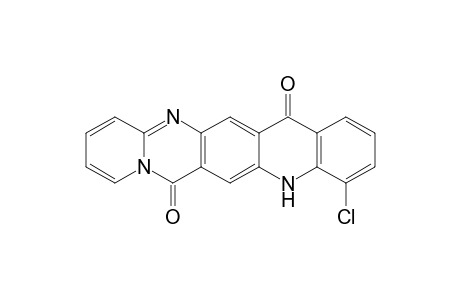 4-chloro-5H-pyrido[1',2':1,2]pyrimido[4,5-b]acridine-7,15-dione