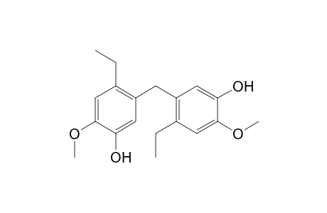 5,5'-methylenebis(4-ethyl-2-methoxyphenol)