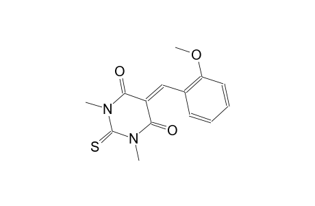 5-(2-methoxybenzylidene)-1,3-dimethyl-2-thioxodihydro-4,6(1H,5H)-pyrimidinedione