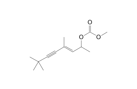 (E)-methyl (4,7,7-trimethyloct-3-en-5-yn-2-yl) carbonate