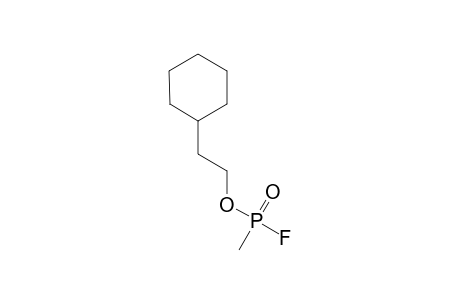 Methylphosphonic acid, fluoroanhydride, 2-cyclohexylethyl ester