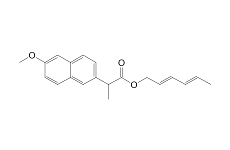 (E,E)-2',4'-Hexadienyl 2-( 6'-methoxy-2'-naphthyl)propionate