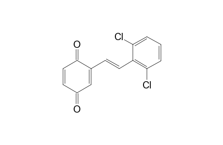 2-[2'-(2",6"-Dichlorophenylethenyl]-1,4-benzoquinone
