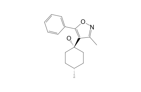CIS-4-METHYL-1-(3-METHYL-5-PHENYLISOXAZOL-4-YL)-CYCLOHEXAN-1-OL
