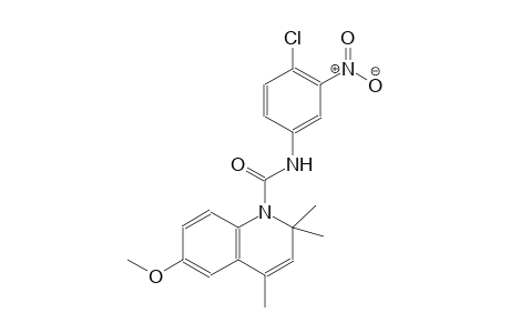 1(2H)-quinolinecarboxamide, N-(4-chloro-3-nitrophenyl)-6-methoxy-2,2,4-trimethyl-
