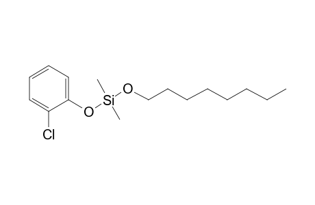 Silane, dimethyl(2-chlorophenoxy)octyloxy-