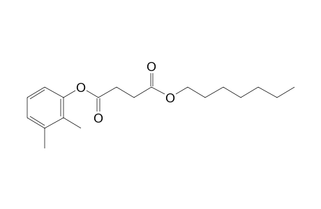 Succinic acid, 2,3-dimethylphenyl heptyl ester