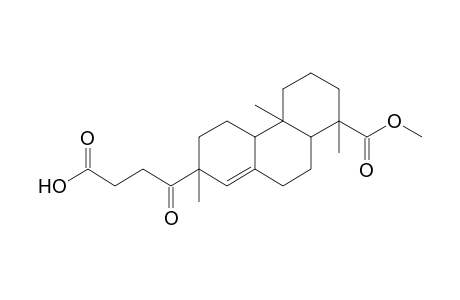 Methyl 1,2,3,4,4a,4b,5,6,7,9,10,10a-dodecahydro-1,4a,7-trimethyl-7-[3'-(hydroxycarbonyl)propanoyl]-1-phenanthrenecarboxylate