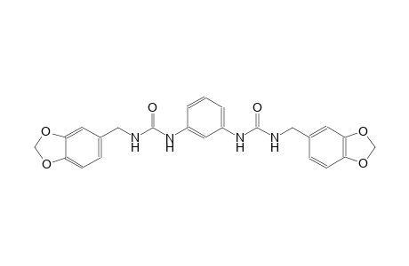 N-(1,3-benzodioxol-5-ylmethyl)-N'-[3-({[(1,3-benzodioxol-5-ylmethyl)amino]carbonyl}amino)phenyl]urea