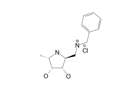 (2S,3S,4R,5S)-2-BENZYLAMINOMETHYL-5-METHYLPYRROLIDINE-3,4-DIOL-HYDROCHLORIDE