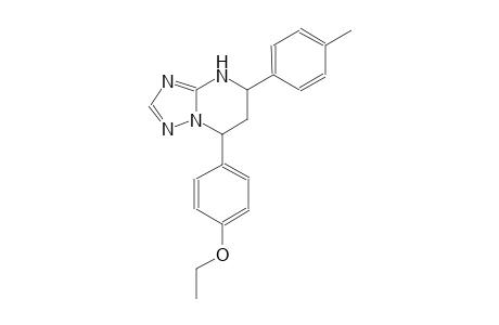 7-(4-ethoxyphenyl)-5-(4-methylphenyl)-4,5,6,7-tetrahydro[1,2,4]triazolo[1,5-a]pyrimidine