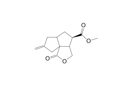 Methyl (4.beta.)-octahydro-7-methylene-1-oxo-1H-pentaleno[1,6-c]furan-4-carboxylate
