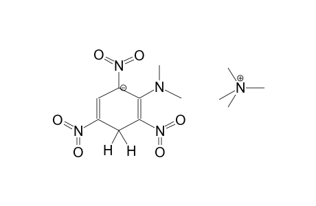 TETRAMETHYLAMMONIUM 1,1-DIHYDRO-3-DIMETHYLAMINO-2,4,6-TRINITROCYCLOHEXADIENIDE