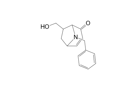 8-Benzyl-7-endo-(hydroxymethyl)-8-azabicyclo[3.2.1]oct-3-en-2-one