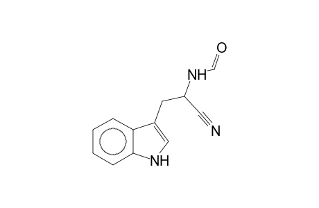 1-Cyano-2-(1H-indol-3-yl)ethylformamide