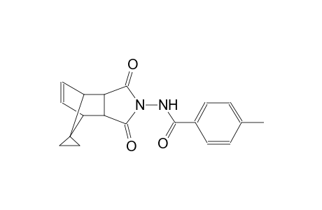 N-((3aR,4R,7S,7aS)-1,3-dioxo-3a,4,7,7a-tetrahydro-1H-spiro[4,7-methanoisoindole-8,1'-cyclopropan]-2(3H)-yl)-4-methylbenzamide