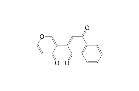 2-(4-oxopyran-3-yl)-1,4-naphthoquinone