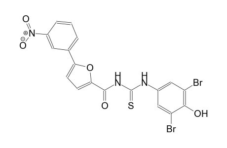 N-(3,5-dibromo-4-hydroxyphenyl)-N'-[5-(3-nitrophenyl)-2-furoyl]thiourea