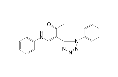 (3Z)-4-Anilino-3-(1-phenyl-1H-tetraazol-5-yl)-3-buten-2-one
