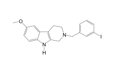 N2-(3-Iodobenzyl)-5-methoxytryptamine-A (CH2O,-H2O)