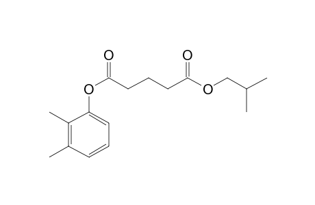 Glutaric acid, 2,3-dimethylphenyl isobutyl ester