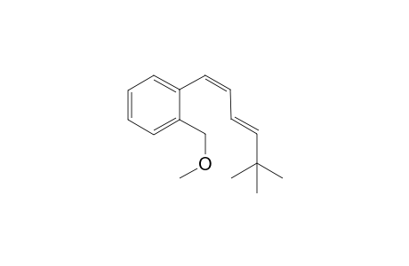 (Z,E)-1-[5,5-Dimethylhexa-1,3-dien-1-yl]-2-(methoxymethyl)benzene