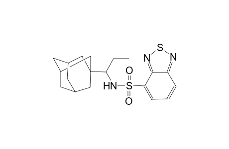 2,1,3-benzothiadiazole-4-sulfonamide, N-(1-tricyclo[3.3.1.1~3,7~]dec-1-ylpropyl)-