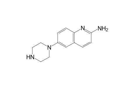6-(piperazin-1-yl)quinolin-2-amine