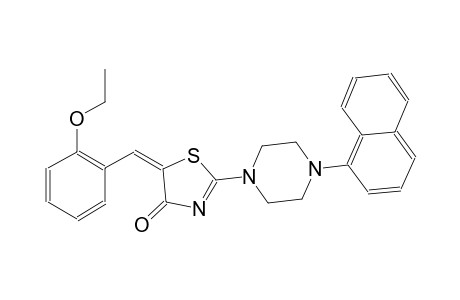 (5E)-5-(2-ethoxybenzylidene)-2-[4-(1-naphthyl)-1-piperazinyl]-1,3-thiazol-4(5H)-one