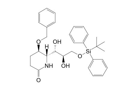 (2R,3R)-3-(Benzyloxy)-2[(1S,2R)-3-(tert-butyldiphenylsiloxy)-1,2-dihydropropyl]piperidin-6-one