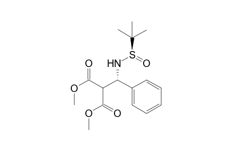 Dimethyl [(S)-{[(R)-(tert-Butyl)sulfinyl]amino}(phenyl)methyl]propanedioate