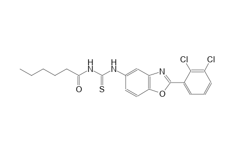N-[2-(2,3-dichlorophenyl)-1,3-benzoxazol-5-yl]-N'-hexanoylthiourea