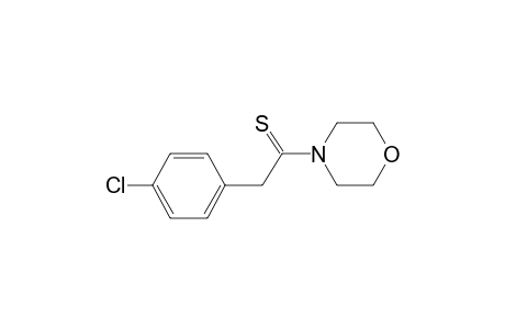 2-(4-Chlorophenyl)-1-morpholin-4-yl-ethanthione